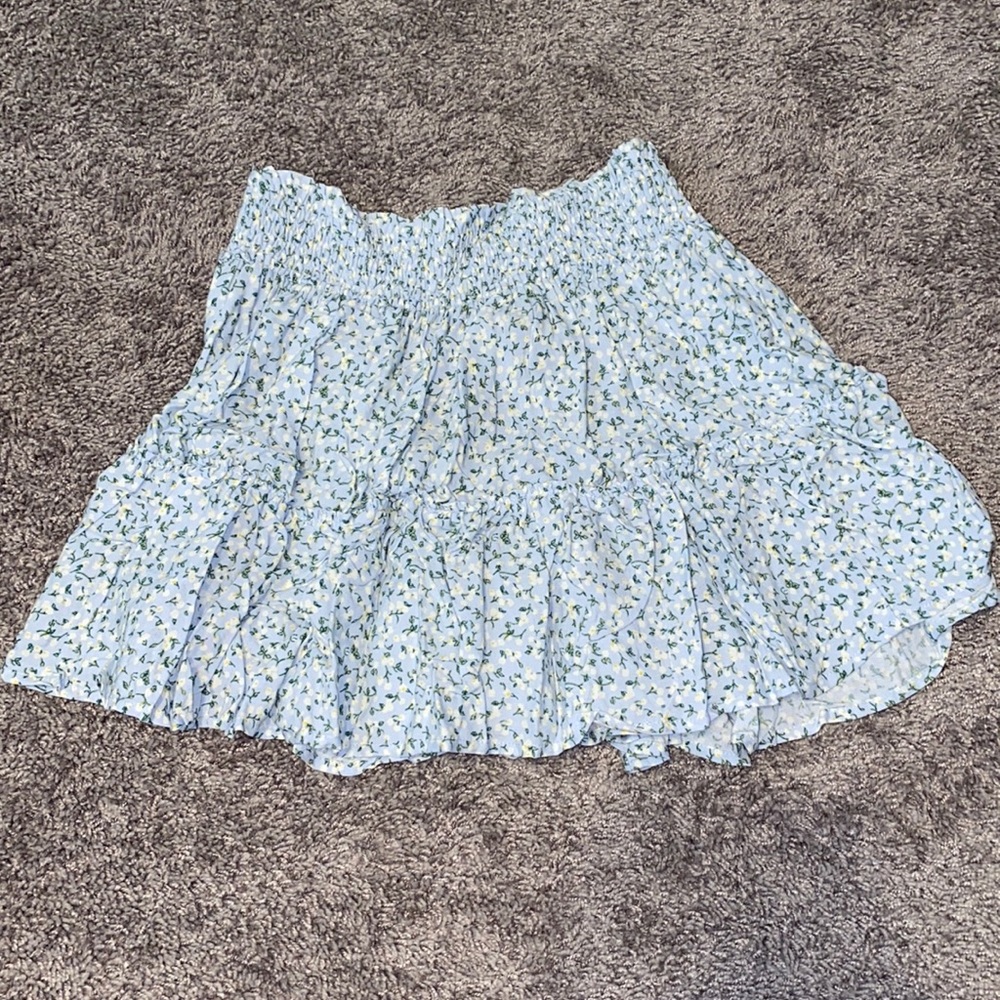 ruffle skirt